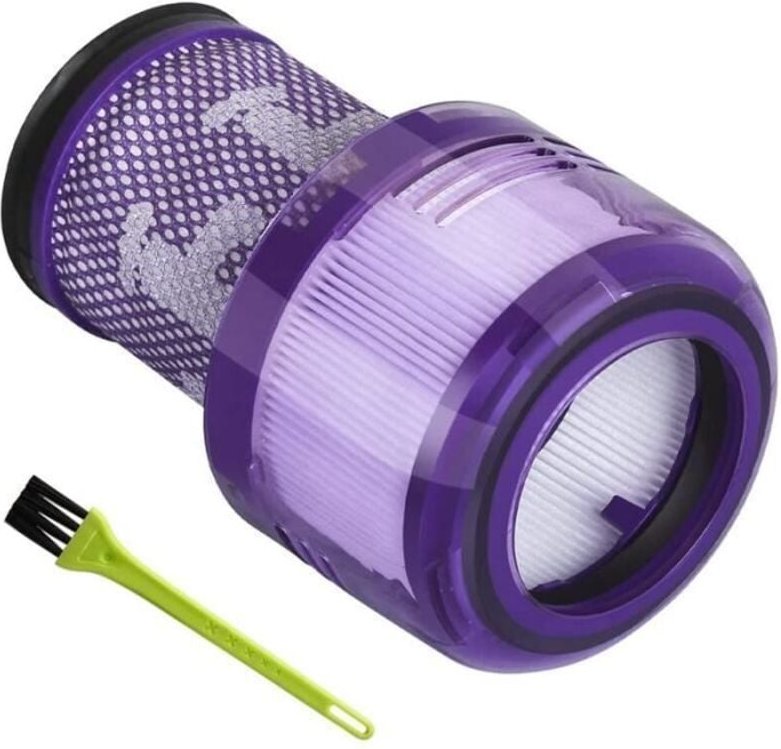 HEPA-Filter-Ersatz für Dyson V12 Slim Absolute Extra-Total Clean-Fluffy Staubsauger 971517-01 (Staubsaugerzubehör)