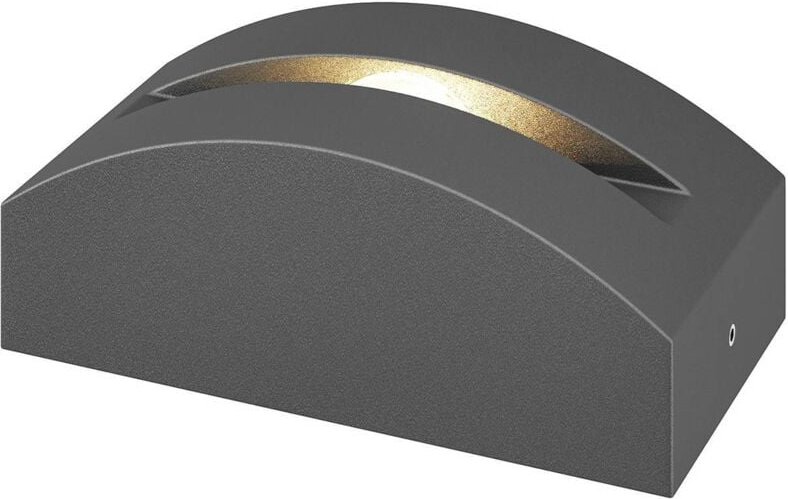 LED-Außenleuchte Marka, Aluminium dunkelgrau - dunkelgrau