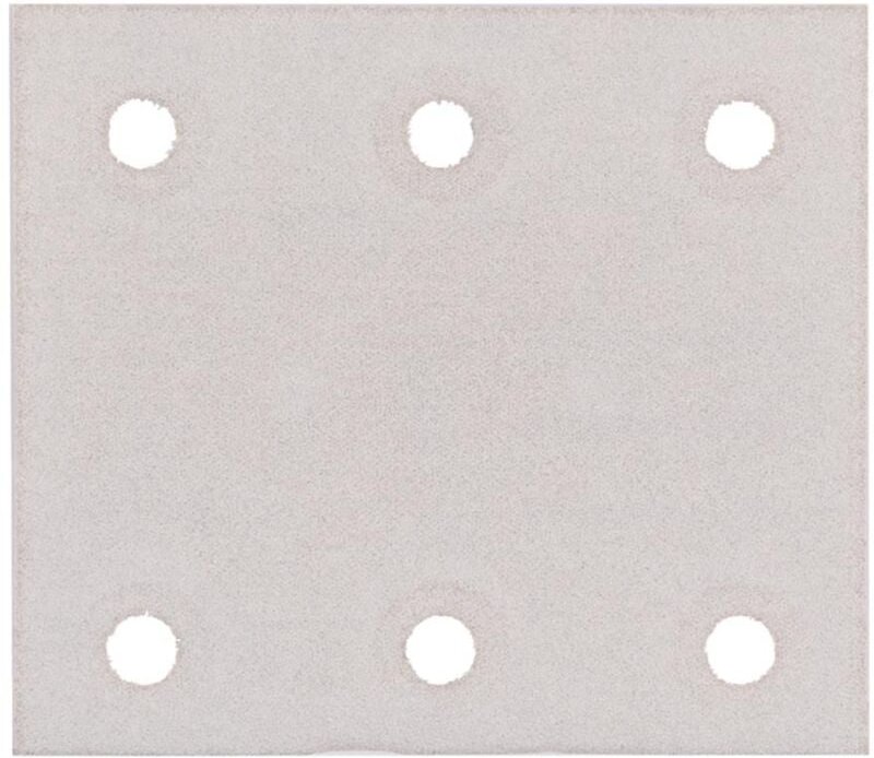 Schleifpapier 114 x 102 mm, K150, 10 Stk. 114 x 102 mm • K150 • 10 Stk. • 6 Loch • Lacke / Farben - Makita