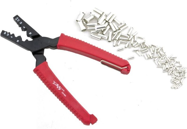 Trendline - Kabelklemmzange-Set Zange Nietmuttern Zange inkl. Hülsen