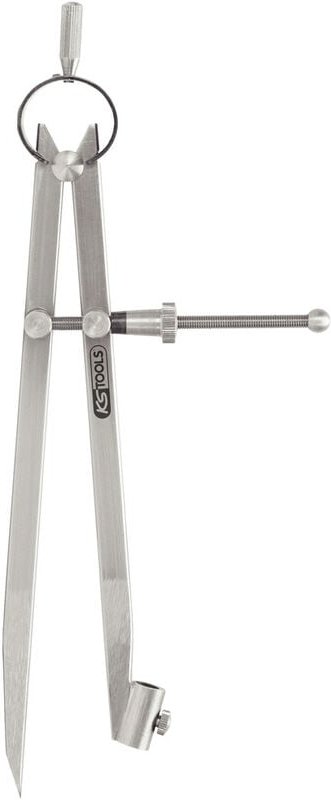 Präzisions-Feder-Spitzzirkel mit Bleistifthalter