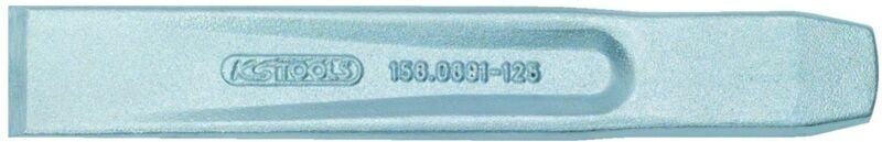 Flachmeißel, oval, 100x19mm, silber