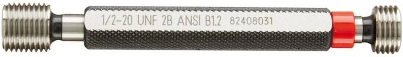 Gewindegrenzlehrdorn ANSI B1.1 UNF 1/2 Zollx20 D.12,7mm Tol.2B BOSS
