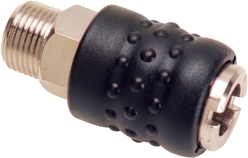 Schnellkupplung Stecker 1/4 (Blisterverpackung 1 Stück)