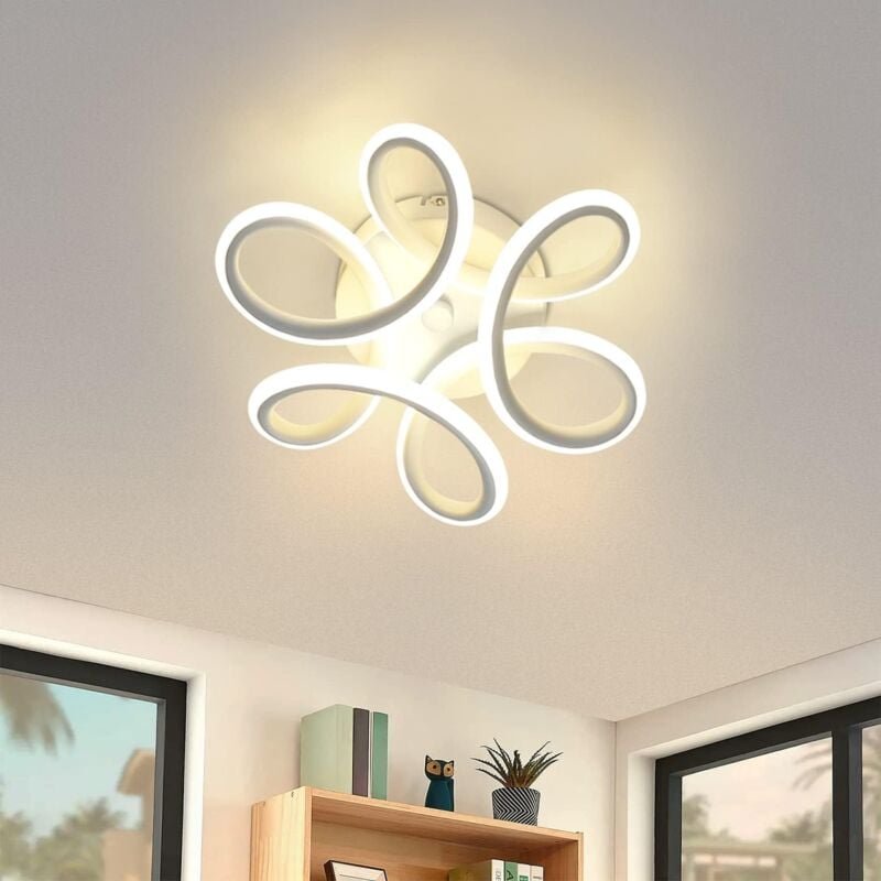 Led Deckenleuchte, Modern Deckenlampe 26W , Warmweiß 3000K Kreatives Design Deckenbeleuchtung Led für Schlafzimmer Küche...