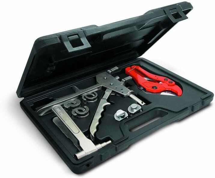 Komplettes Set Zange für Gleitverbindung auf PER-Rohr für - Øs 12, 16, 20 mm - 3196-B1