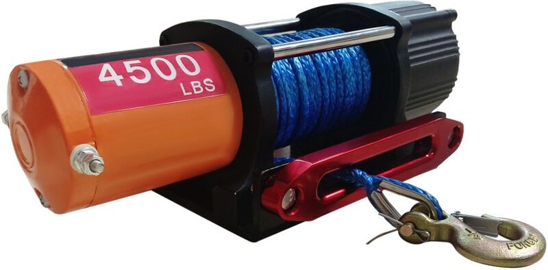 SIHAO 4500lbs ATV / UTV Elektrische Winde 12V Synthetkabel Drahtlos & Fernbedienungskabel IP55 Wasserdicht für Jeeps