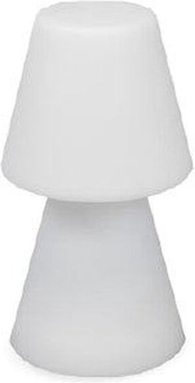 Licht-erlebnisse - Akku Tischlampe led Dimmer Farbwechsel rgbw 20 cm hoch IP43 tragbare Tischleuchte außen Außenleuchte ...