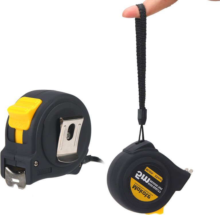 Jn.songs - Maßband, Magnetmaßband, Selbst-Arretierendes Bandmaß, 3-Nieten-Haken, Blade Armor-Beschichtung - 7.5m x 25mm