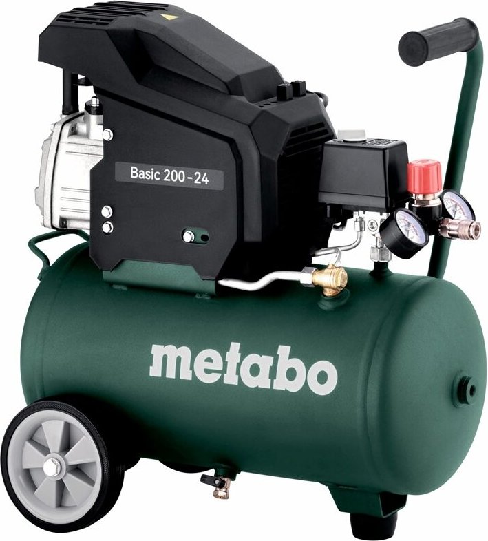 Metabo Kompressor Basic 200-24, 1,2 kW, 8 bar, 24 Liter