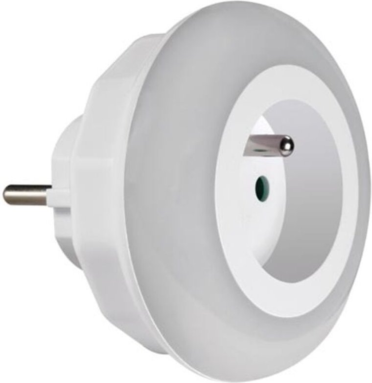 Led-Nachtlicht Mit Steckdose - Schutzkontakt (Französisches System)
