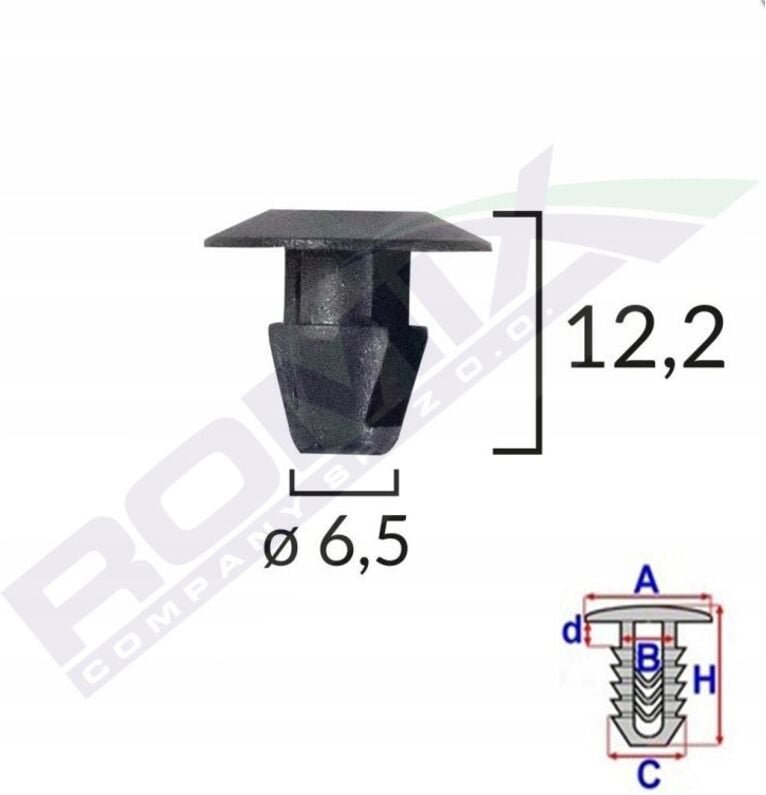 Fiat ROMIX Dichtungsclip - 1 Stk.