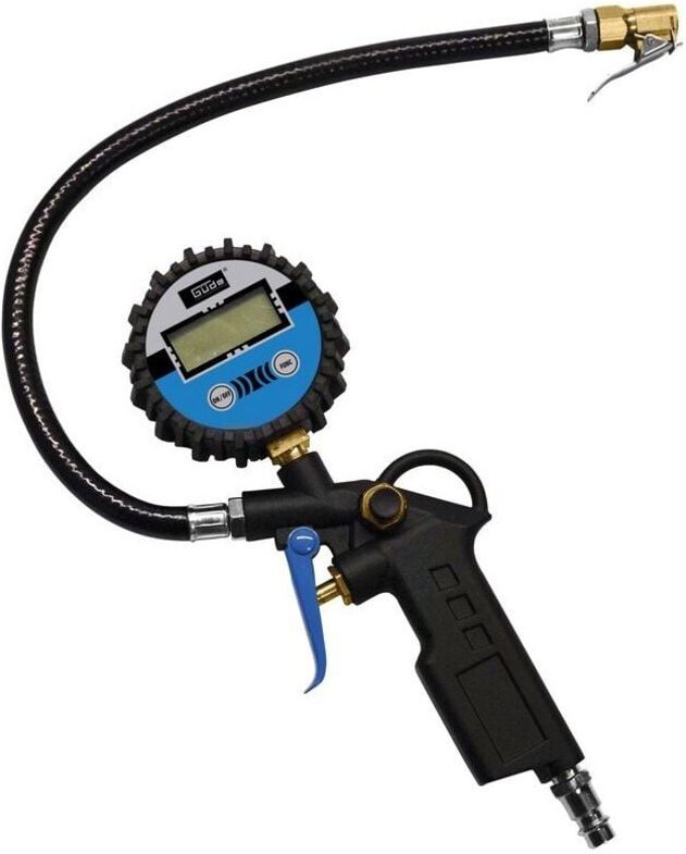 Güde Digitaler Reifenfüller Reifendruckprüfer Reifenfüllgerät 11E Luftprüfer