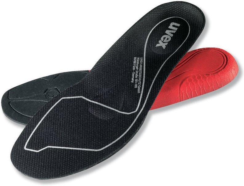 Uvex - Einlegesohle für 1 2 xenova construction Gr.38 W12 schwarz/blau 9534.9