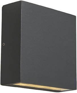 Qazqa - Außenwandleuchte dunkelgrau IP54 inkl. led - Otan Outdoor 6