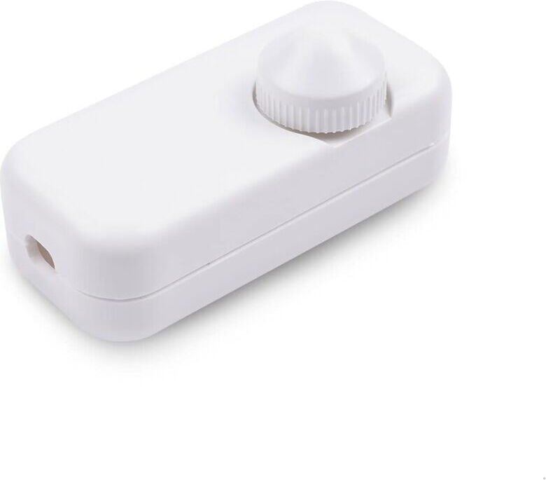 Einstellbarer Dimmer für dimmbare LED-Glühlampen (1 W–150 W), Ein/Aus, Wechselstrom 220–240 V, Zwischen-/Zwischenschaltu...
