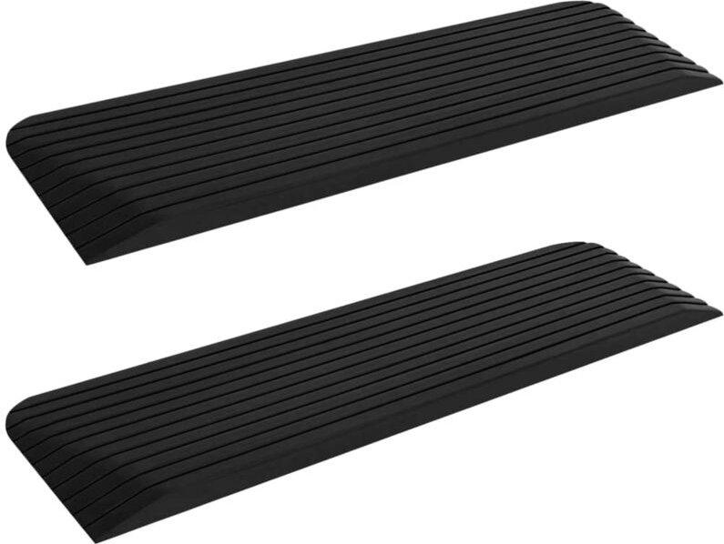 Thumbnail - Schwellenrampen 2 Stk. 110x32x3,8 cm Gummi - Vidaxl