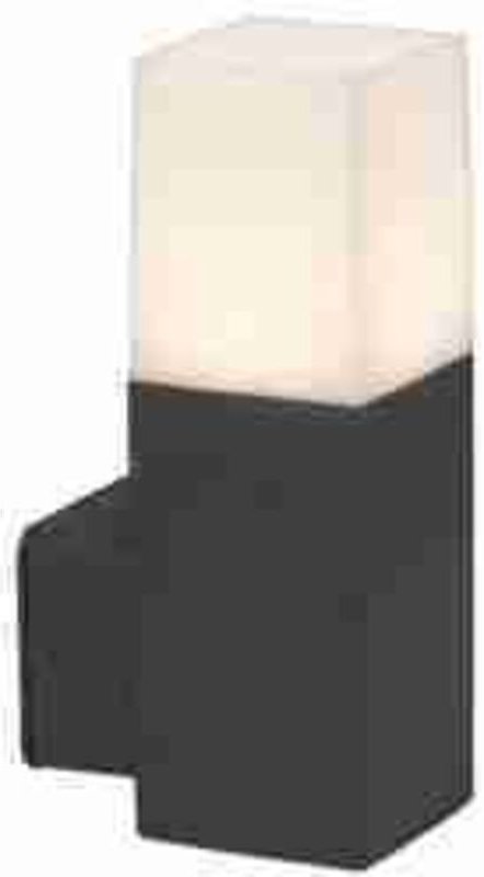 LED7563 VT-7613 24W LED Designerleuchte Quadratisch Schwarz Finish 4000K Dimmbar