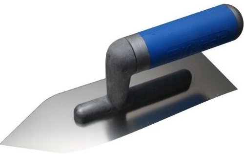 Glatte Edelstahlkelle 230mm Konisch - Kb 0499