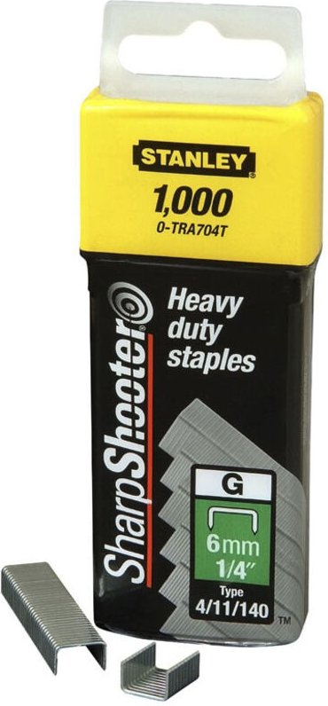 1-TRA708T Klammern Typ g 12mm 1000 St - Stanley