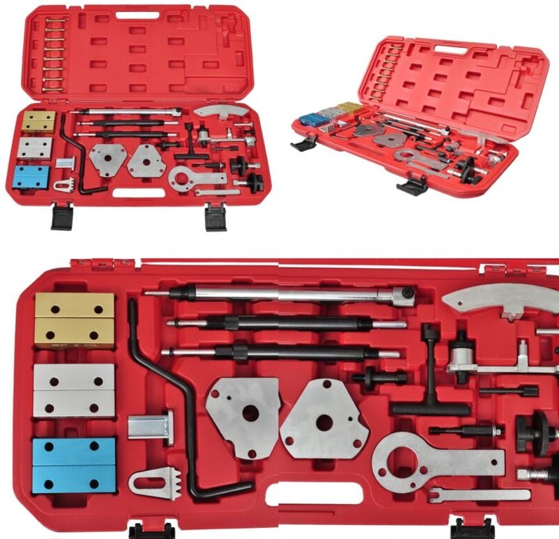 Motoreinstellwerkzeug-set geeignet für fiat - Werkzeugset - Autowerkzeug - Reparaturwerkzeug - Nockenwellensatz - Kurbel...