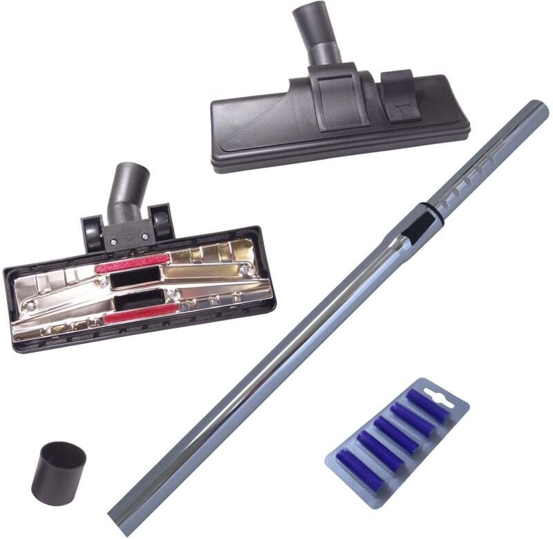 4-teiliges Staubsaugerdüsen-Set inkl. Staubsaugerrohr & Staubsaugerduft kompatibel für Siemens Dino Super XS, XXS