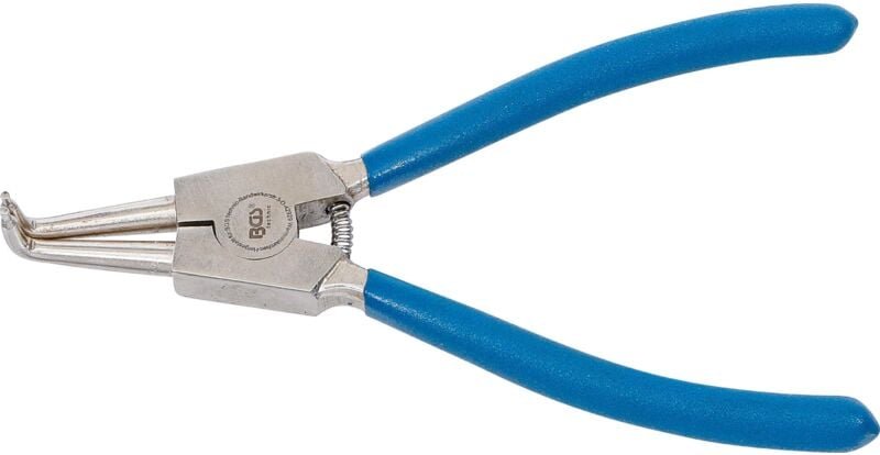 Sprengringzange abgewinkelt für Außensprengringe 175 mm