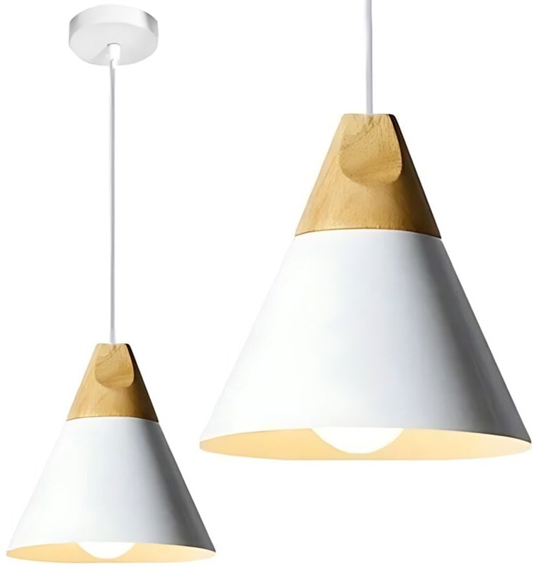 Hängelampe scandi a white