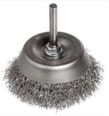 Kissenbürste Stahldrahtschaft 6mm, Fi60mm - Sz Dt 60