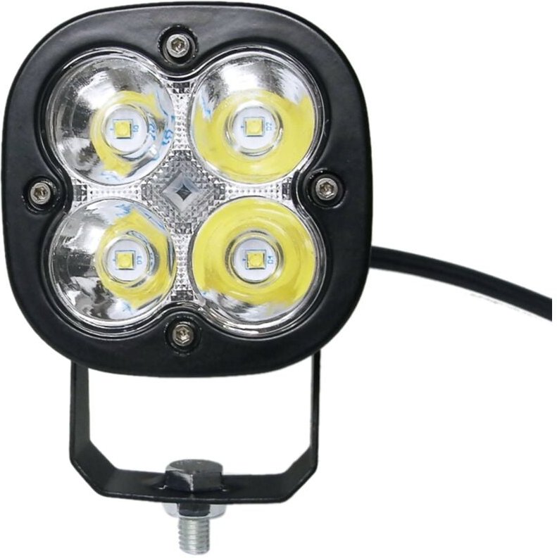 Tlily - Auto-LED-Licht, Arbeitslicht, 40 w, quadratisches LED-Fahrlicht für Offroad-Auto, lkw, suv, atv, ute, Boot, LED-...