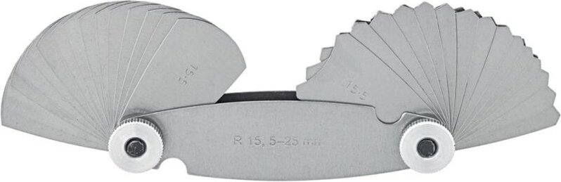 Radienschablone 15 Blatt 15,5-25 mm - Forum