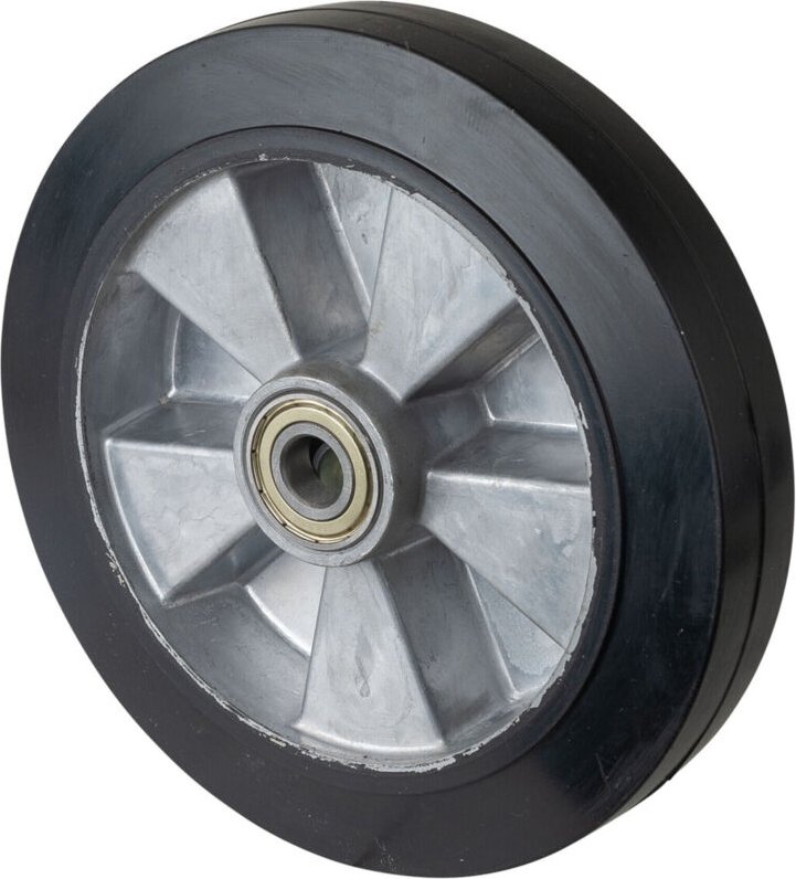 Bs Rollen - Ersatzrad Elastik-Vollgummi schwarz Kugellager ø 250 mm 550 kg - B80.251