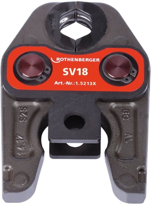 Pressbacken mit Presskontur sv 18 mm - Rothenberger