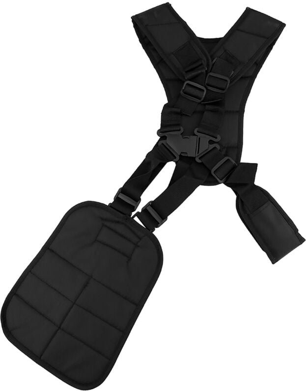 Professioneller Rasenmäher-Doppelschultergurt, Freischneider, Strimmer, verstellbarer, gepolsterter Gurt