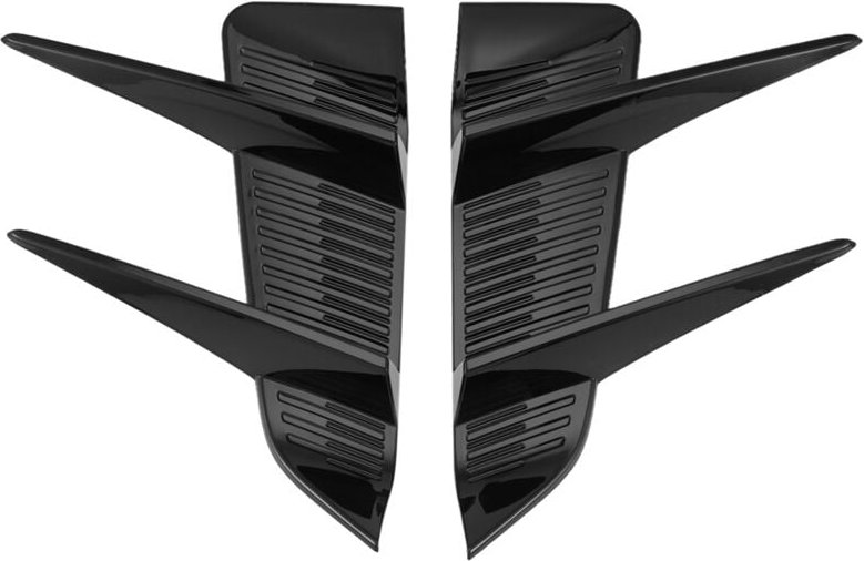 Tlily - Auto-FrontstoßStangen-Spoiler, Seitliche LüFtungsschlitze, Verkleidung für mg 4 MG4 ev Mulan 2023, ZubehöR