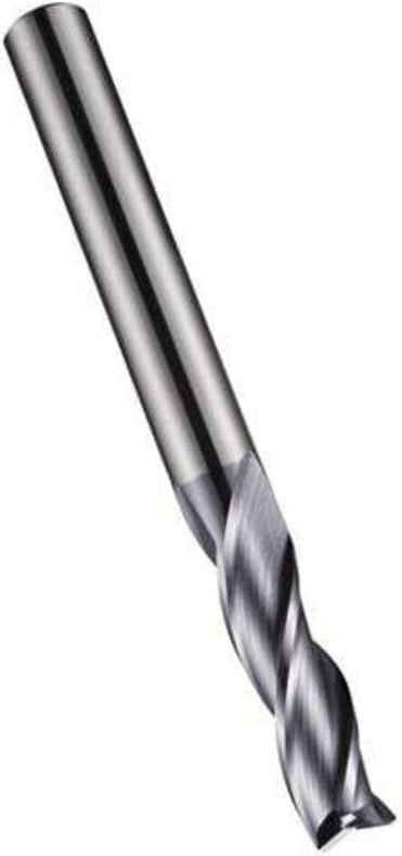 Schaftfräser S933 D.4mm Gesamt-L.50mm Schneiden-L.14mm HM TiAlN 30Grad Z.3