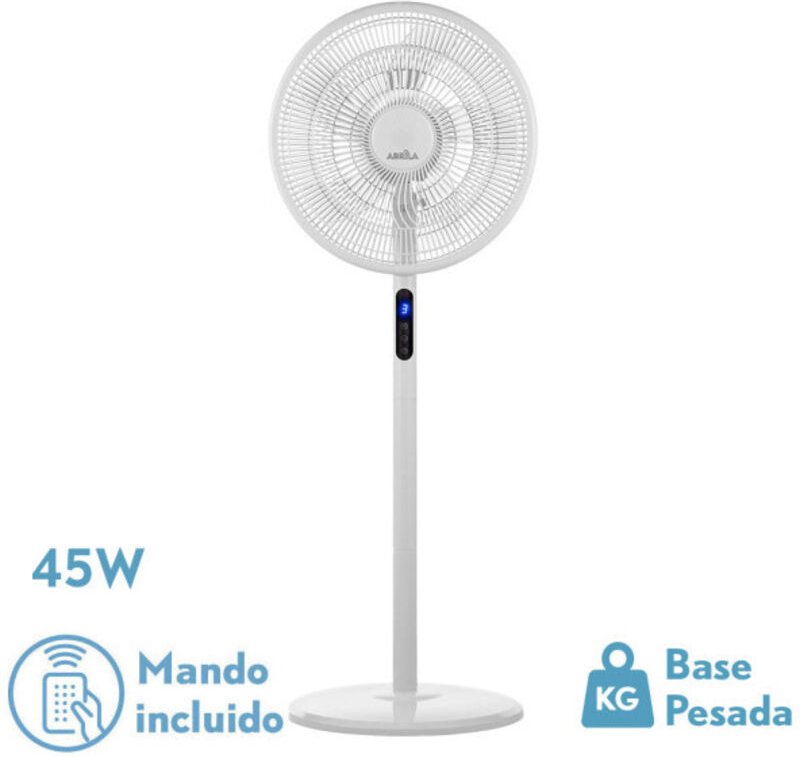 Ventilator de Standventilator icon blanc 3vel 45w 119x44x40 cm oszillierend 5asp.w/remote,timer