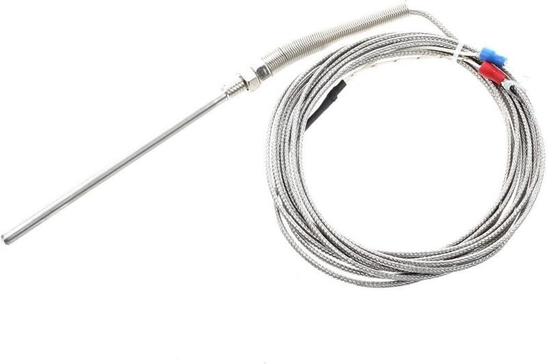 Tlily - 10ft Edelstahlsonde Typ k Sensoren Hochtemperatur-Thermoelement