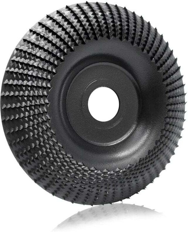 Gabrielle - Holzschleifscheibe 125 mm, Holzschleifscheibe, Wolframkarbid-Holzschleifscheiben zum Formen, Schleifen und S...