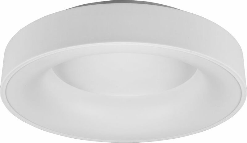 Led Decken Lampe Wohn Zimmer Strahler Flur Beleuchtung weiß-matt rund switch-dimmer Leuchte