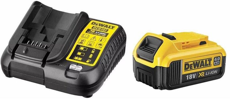 Dewalt - Power Set (1 x 18V 4,0 Ah + DCB107)