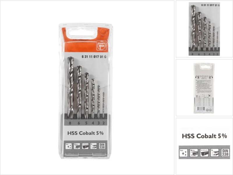 Spiralbohrer-Set - 63111017010 - Fein