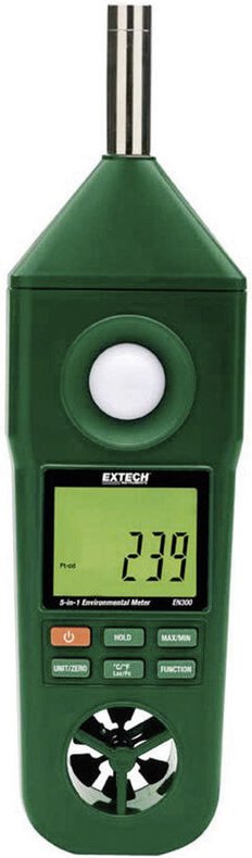 Extech - EN300 Temperatur-Messgerät +1 - +50 °c Fühler-Typ k