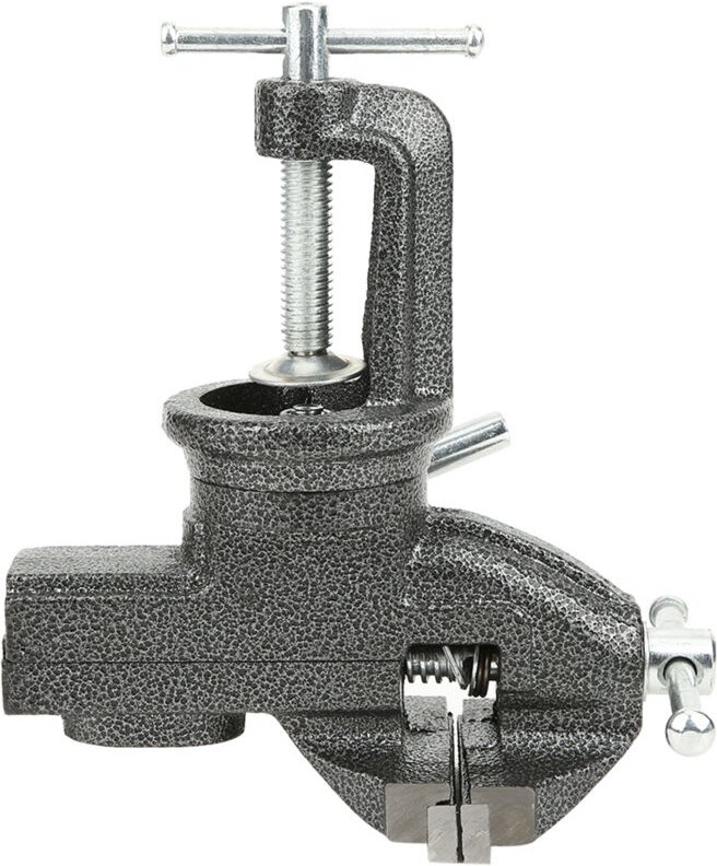 Ej.life - Schraubstock für Werkbank, Tischbank, 80 mm, Gusseisen, 360 Grad drehbar, Bohrmaschine, Schraubstock für Holzb...