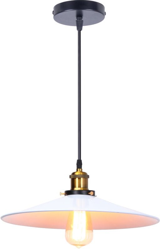 Pendelleuchte, Vintage Hängelampe mit Ø36cm Eisen Lampenschirm, Kronleuchter E27 Fassung für Wohnzimmer Esszimmer Küchen...