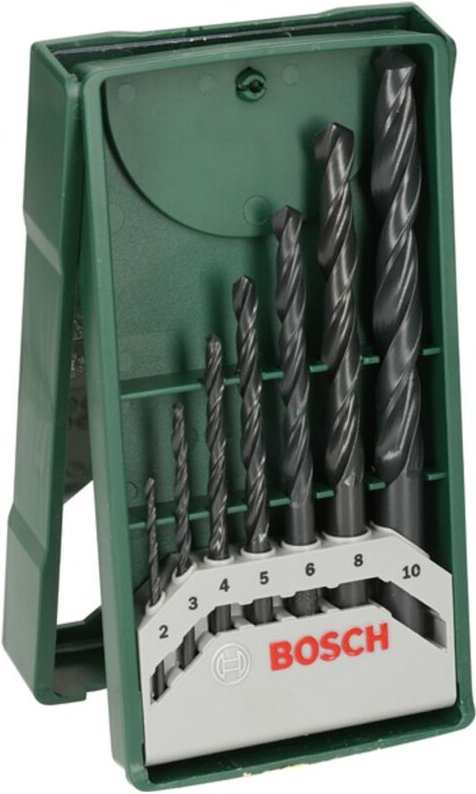 Accessories 2607019673 hss Metall-Spiralbohrer-Set 7teilig 2 mm, 3 mm, 4 mm, 5 mm, 6 mm, 8 mm, - Bosch