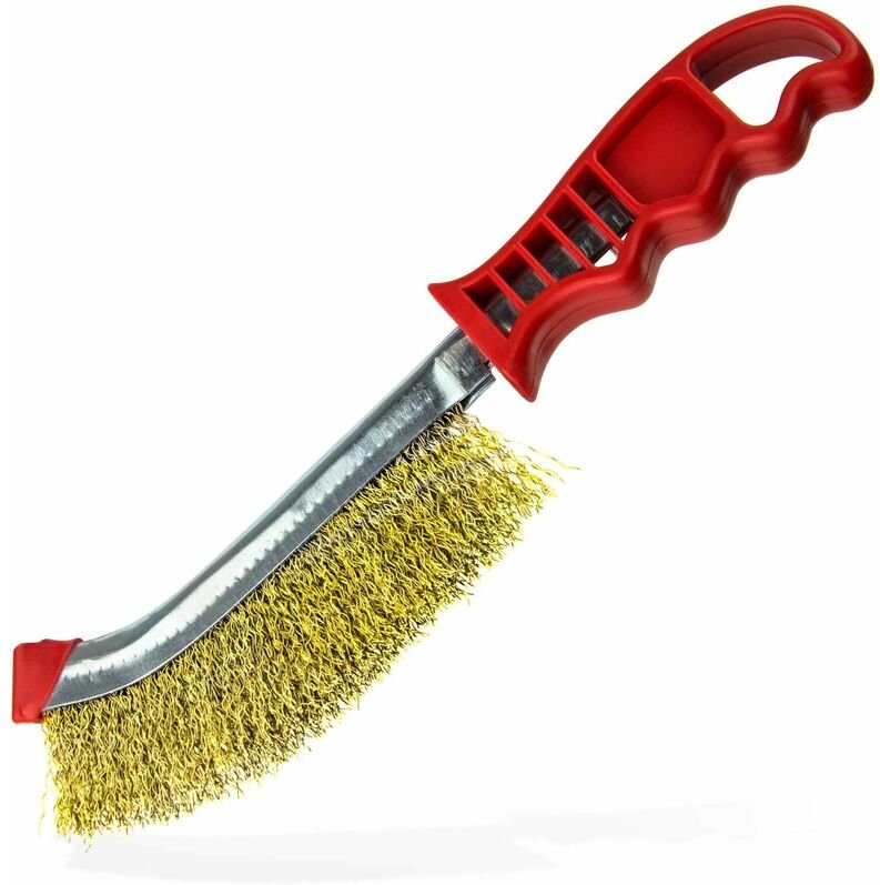 Dema - Bürste Drahtbürste Bronsedrahtbürste Bronzebürste Bronzedrahtbürste Bronze