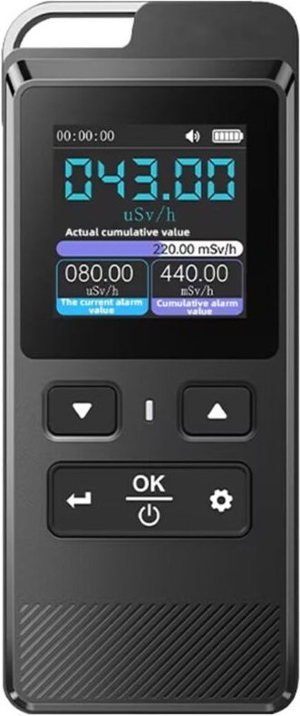 Geigerzähler – Messgerät für nukleare Radioaktivität – Gamma-/Röntgenstrahlung – Tragbares Dosimeter zur Erkennung nukle...