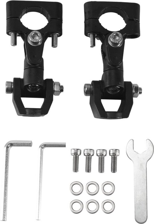 Tlily - Motorrad Scheinwerfer Halterung Halter led Zusatz für -R1200GS F800GS/F650FS