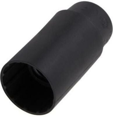 Glatte lampenfassung e14 schwarz - 71123 - Electraline